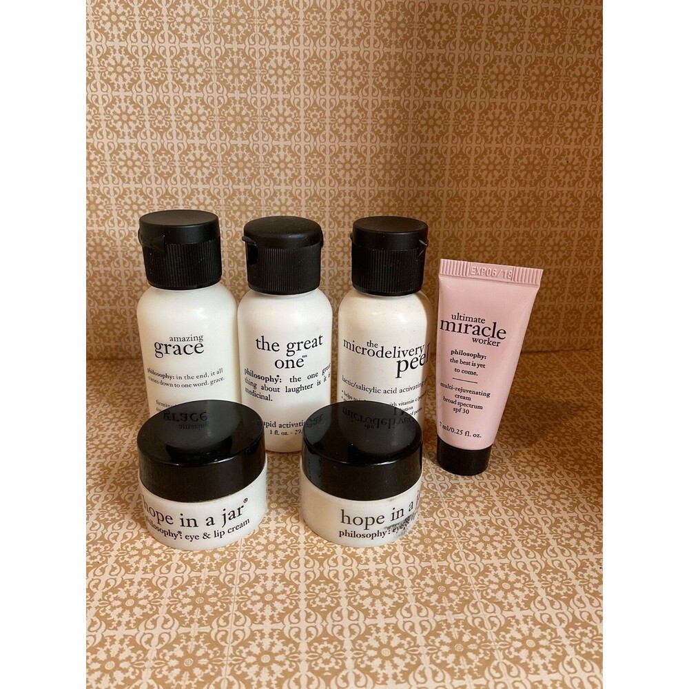 NEW Philosophy skin care set 6 piece lotions